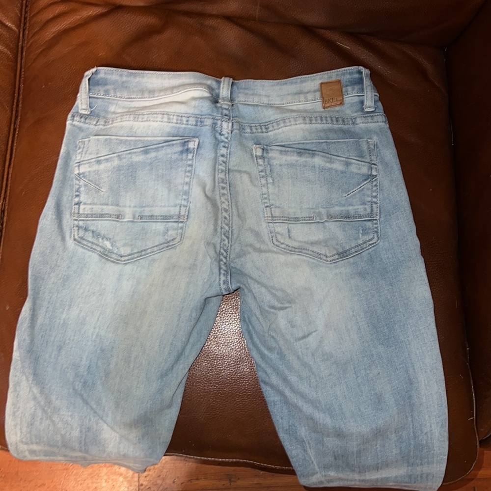 BKE Mid Rise Ankle Skinny Jeans